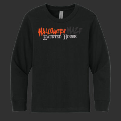 Youth Cotton Long Sleeve T-Shirt - Logo Shirt Thumbnail