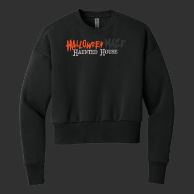 Adult Women's Heavyweight Crewneck - Logo Shirt Thumbnail