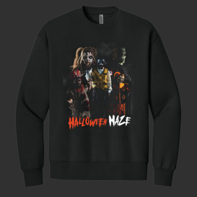 Adult Heavyweight Crewneck - Faces of Fear Thumbnail
