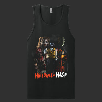 Adult Cotton Muscle Tank - Faces of Fear Thumbnail