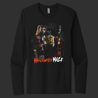 Adult Cotton Long Sleeve Shirt - Faces of Fear Thumbnail