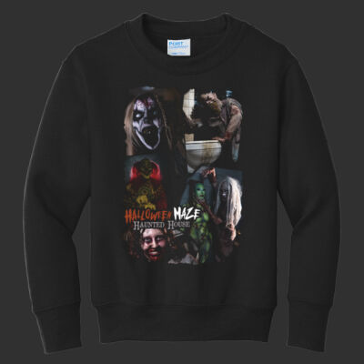 Youth Crewneck - A Collage of Horror Thumbnail