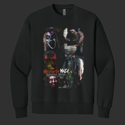 Adult Heavyweight Crewneck - A Collage of Horror Thumbnail