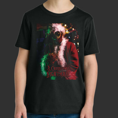 Youth Cotton T-Shirt - A Christmas Nightmare Thumbnail