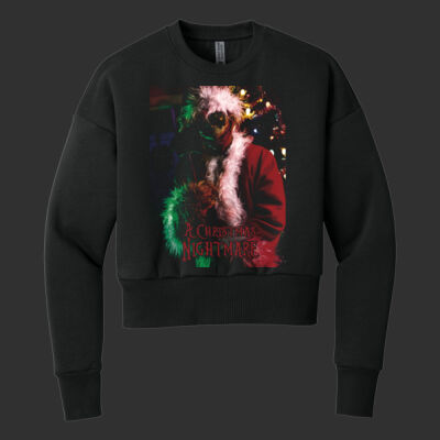 Adult Women's Heavyweight Crewneck - A Christmas Nightmare Thumbnail