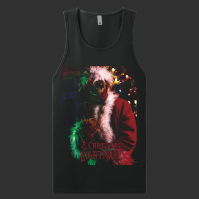 Adult Cotton Muscle Tank - A Christmas Nightmare Thumbnail