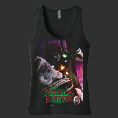 Adult Women's Cotton Tank Top - Naughty List Thumbnail