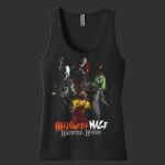 Adult Women's Cotton Tank Top - Halloween Maze Thumbnail