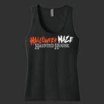 Adult Women's Cotton Tank Top - Halloween Maze Thumbnail