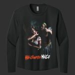 Adult Women's Cotton Relaxed Long Sleeve Shirt - Halloween Maze Thumbnail