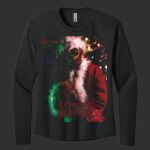 Adult Women's Cotton Relaxed Long Sleeve Shirt - Halloween Maze Thumbnail