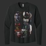 Adult Women's Cotton Relaxed Long Sleeve Shirt - Halloween Maze Thumbnail
