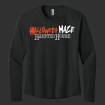 Adult Women's Cotton Relaxed Long Sleeve Shirt - Halloween Maze Thumbnail