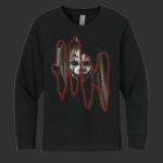 Youth Cotton Long Sleeve T-Shirt - Halloween Maze Thumbnail