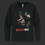 Youth Cotton Long Sleeve T-Shirt - Halloween Maze Thumbnail