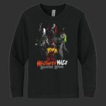 Youth Cotton Long Sleeve T-Shirt - Halloween Maze Thumbnail