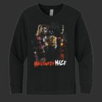Youth Cotton Long Sleeve T-Shirt - Halloween Maze Thumbnail