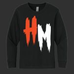 Youth Cotton Long Sleeve T-Shirt - Halloween Maze Thumbnail