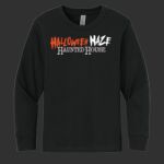 Youth Cotton Long Sleeve T-Shirt - Halloween Maze Thumbnail