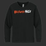 Youth Cotton Long Sleeve T-Shirt - Halloween Maze Thumbnail
